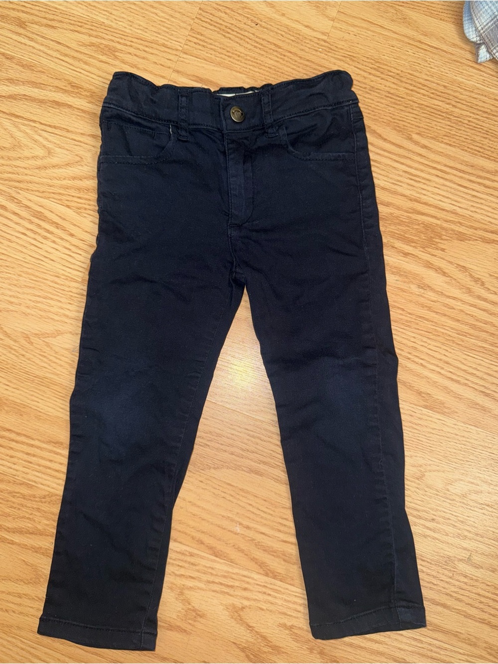Navy Toddler Slim Fit pants